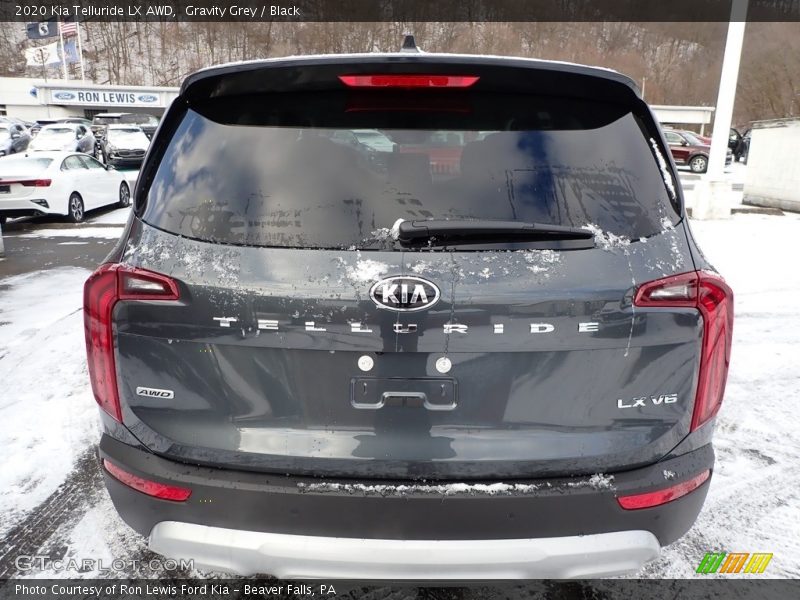 Gravity Grey / Black 2020 Kia Telluride LX AWD