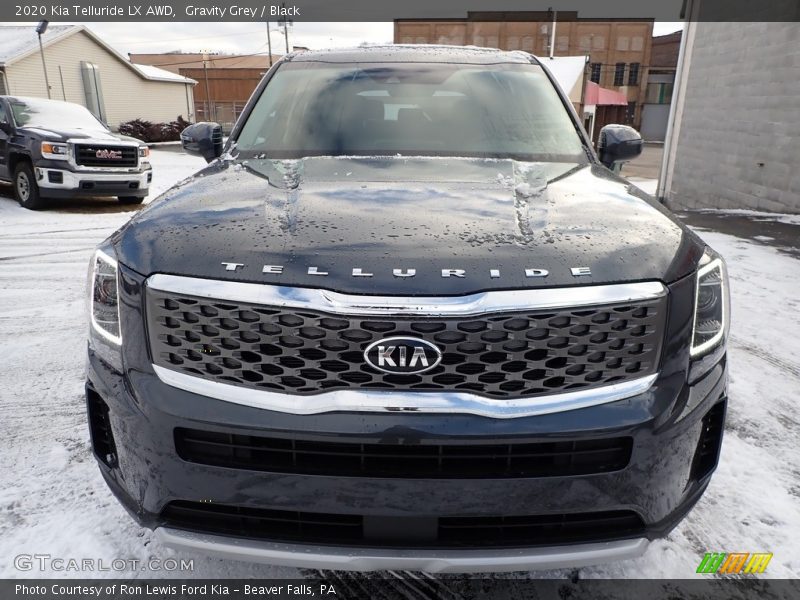 Gravity Grey / Black 2020 Kia Telluride LX AWD