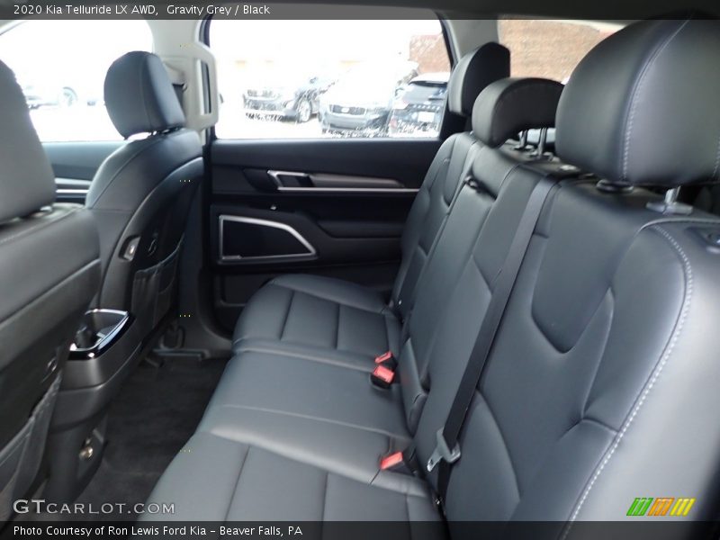 Rear Seat of 2020 Telluride LX AWD