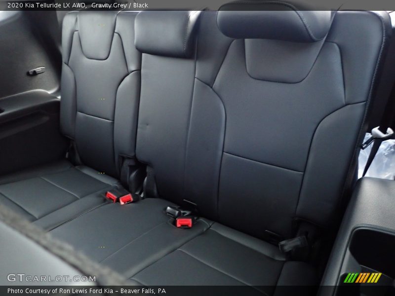 Rear Seat of 2020 Telluride LX AWD