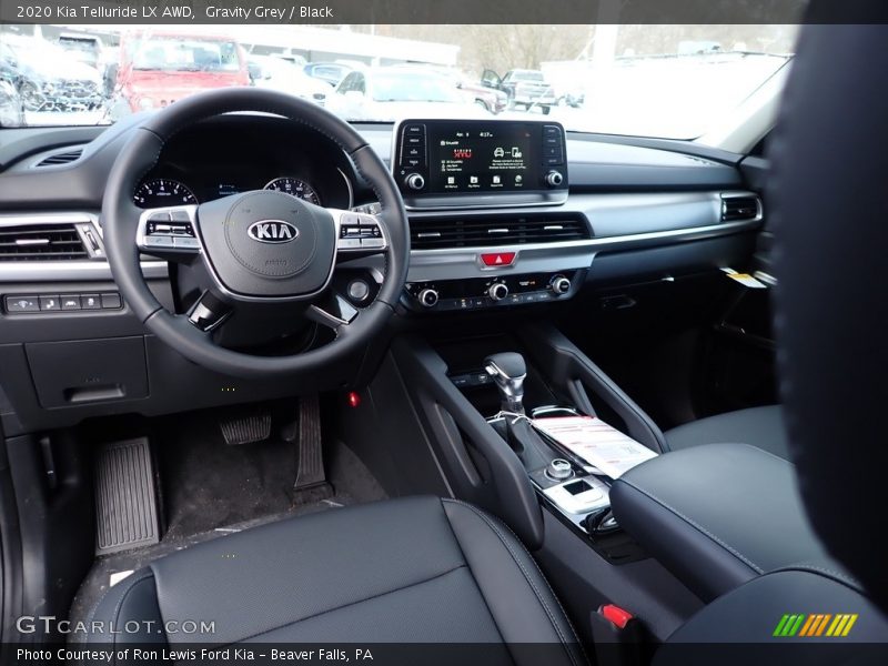  2020 Telluride LX AWD Black Interior