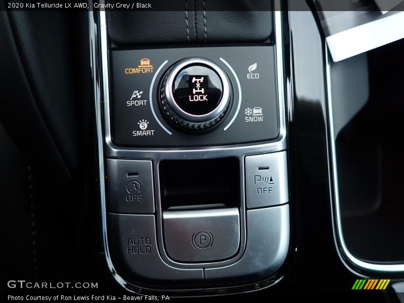 Controls of 2020 Telluride LX AWD