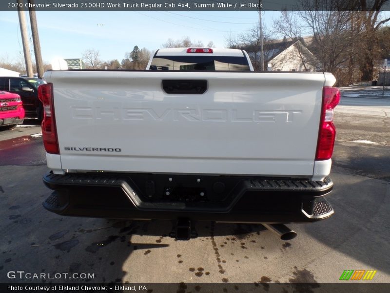 Summit White / Jet Black 2020 Chevrolet Silverado 2500HD Work Truck Regular Cab 4x4