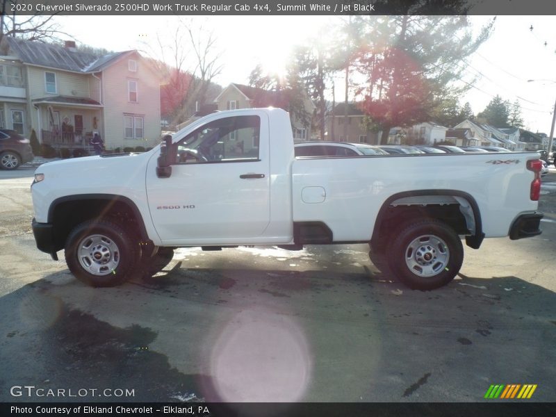  2020 Silverado 2500HD Work Truck Regular Cab 4x4 Summit White