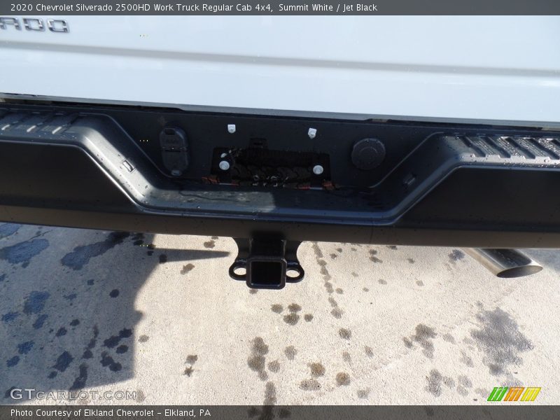 Summit White / Jet Black 2020 Chevrolet Silverado 2500HD Work Truck Regular Cab 4x4