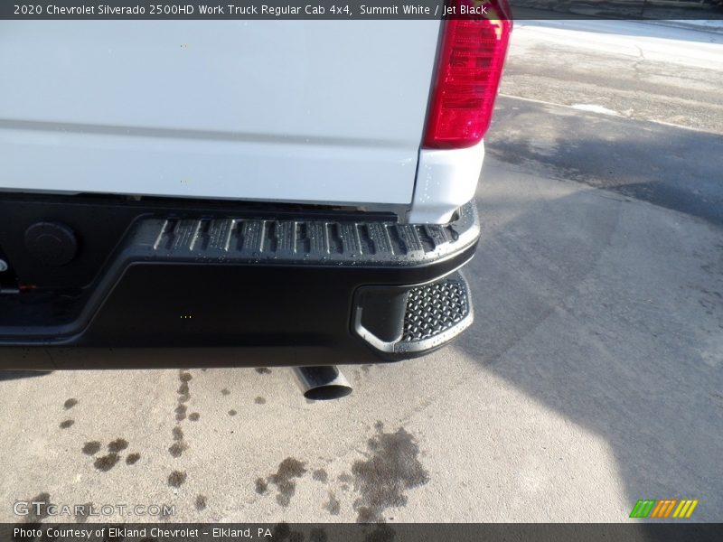 Summit White / Jet Black 2020 Chevrolet Silverado 2500HD Work Truck Regular Cab 4x4