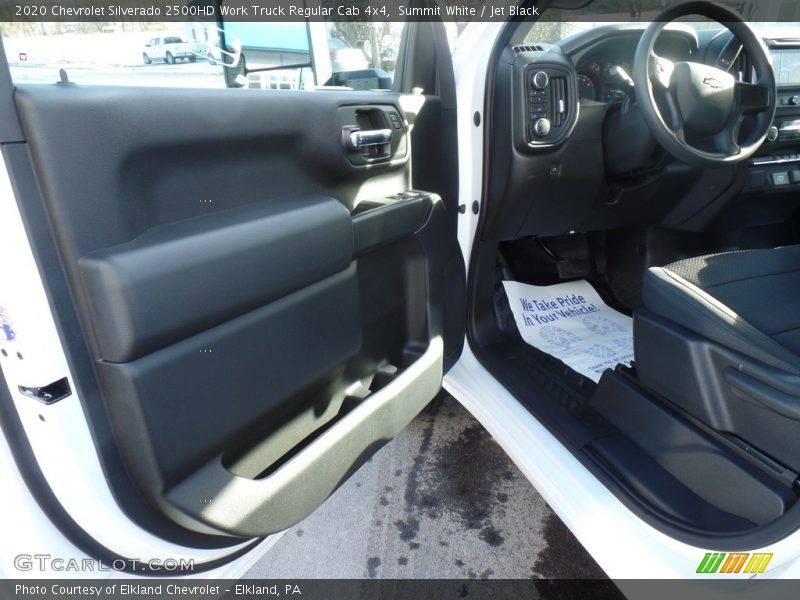 Summit White / Jet Black 2020 Chevrolet Silverado 2500HD Work Truck Regular Cab 4x4