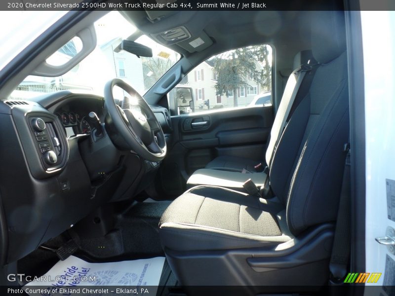 Summit White / Jet Black 2020 Chevrolet Silverado 2500HD Work Truck Regular Cab 4x4