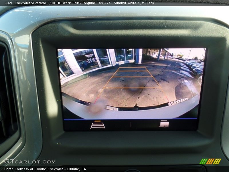 Summit White / Jet Black 2020 Chevrolet Silverado 2500HD Work Truck Regular Cab 4x4