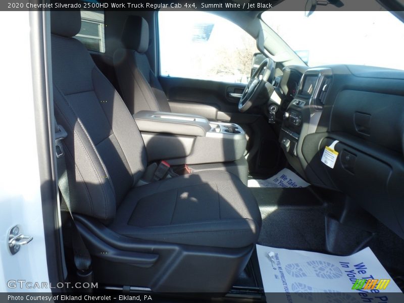 Summit White / Jet Black 2020 Chevrolet Silverado 2500HD Work Truck Regular Cab 4x4