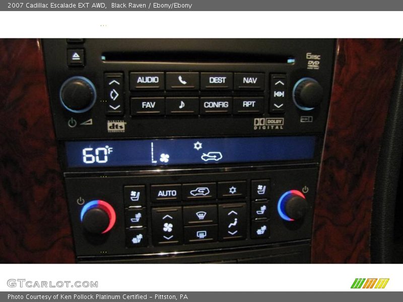Black Raven / Ebony/Ebony 2007 Cadillac Escalade EXT AWD