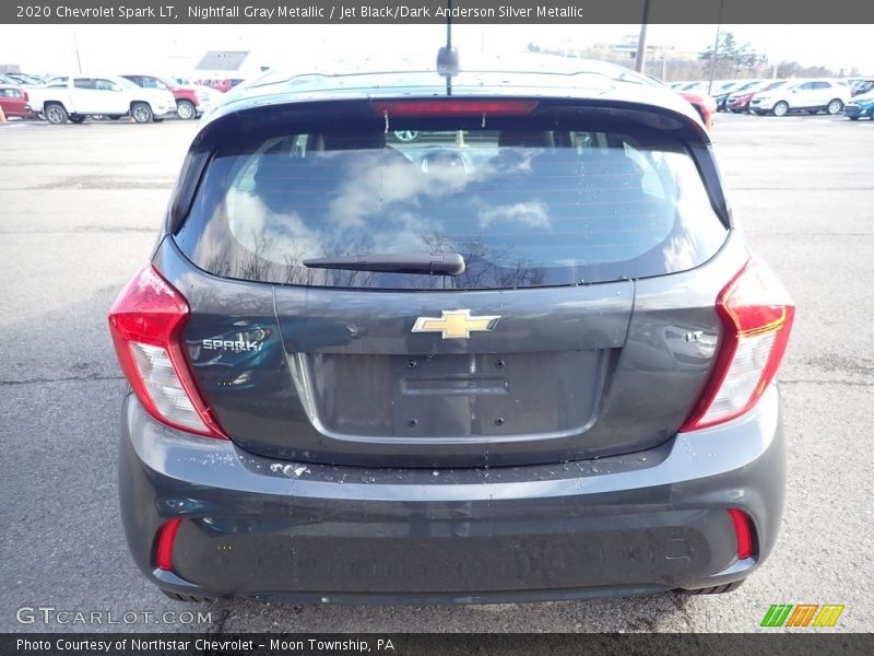 Nightfall Gray Metallic / Jet Black/Dark Anderson Silver Metallic 2020 Chevrolet Spark LT