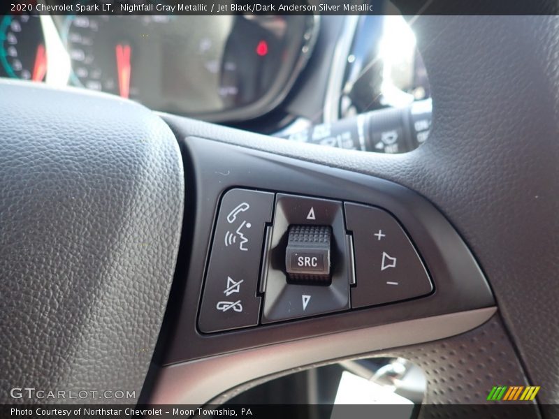 Nightfall Gray Metallic / Jet Black/Dark Anderson Silver Metallic 2020 Chevrolet Spark LT