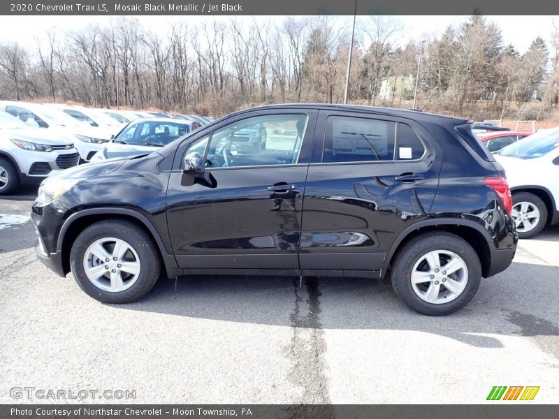 Mosaic Black Metallic / Jet Black 2020 Chevrolet Trax LS