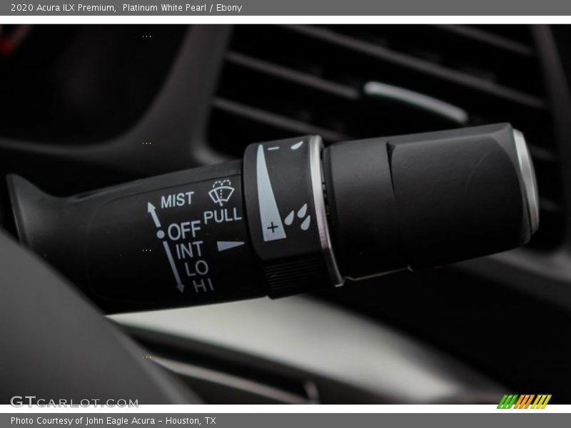 Platinum White Pearl / Ebony 2020 Acura ILX Premium