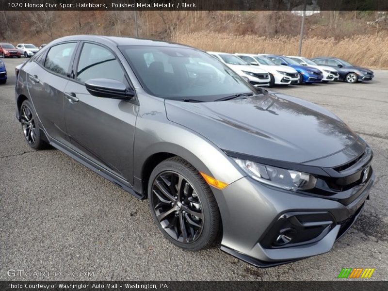 Front 3/4 View of 2020 Civic Sport Hatchback