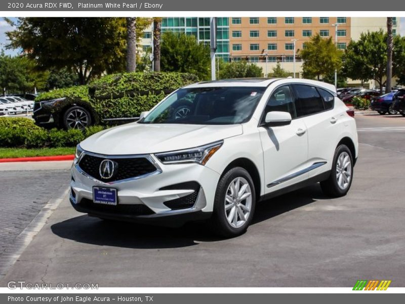 Platinum White Pearl / Ebony 2020 Acura RDX FWD