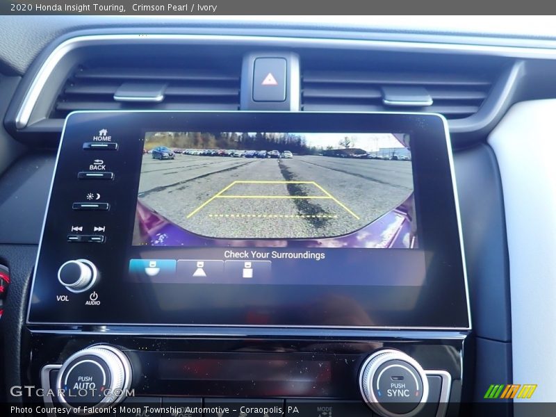 Crimson Pearl / Ivory 2020 Honda Insight Touring