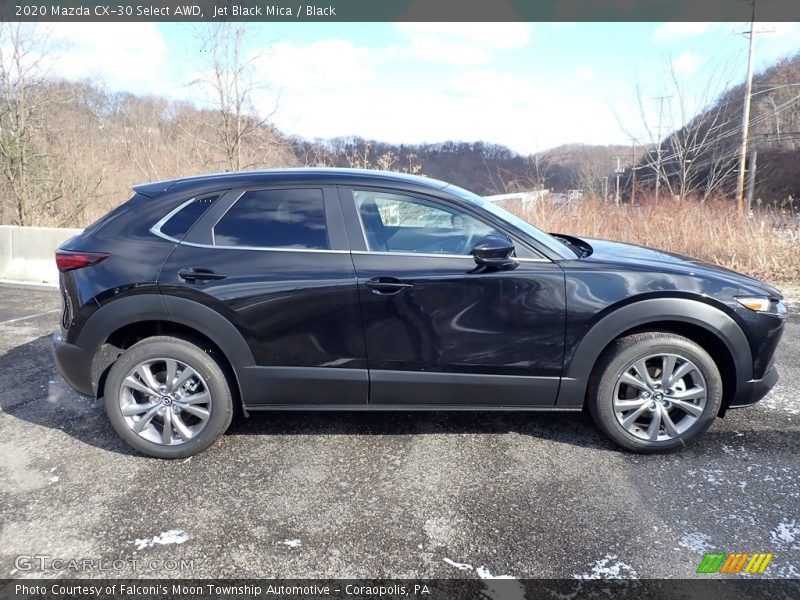 Jet Black Mica / Black 2020 Mazda CX-30 Select AWD