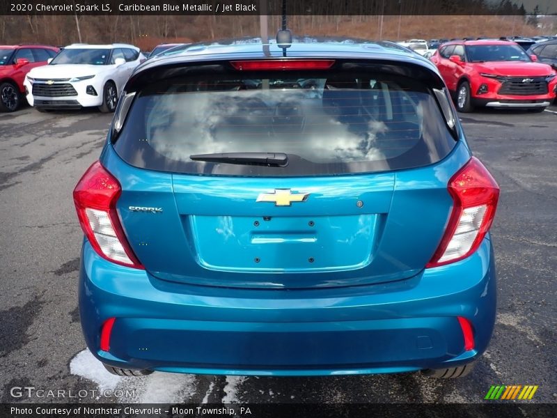Caribbean Blue Metallic / Jet Black 2020 Chevrolet Spark LS