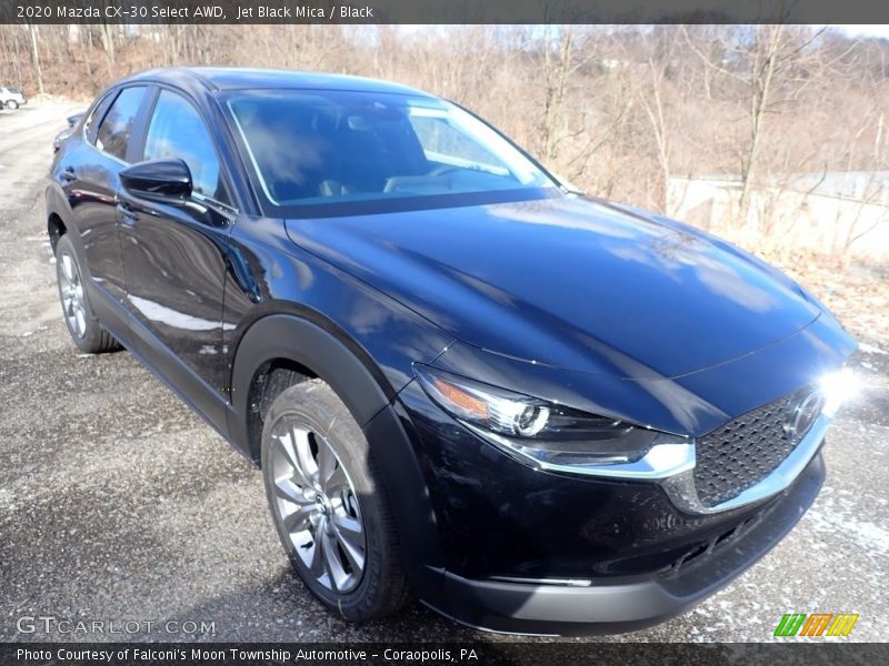 Jet Black Mica / Black 2020 Mazda CX-30 Select AWD
