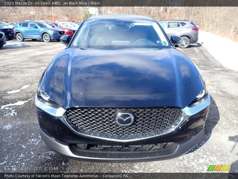 Jet Black Mica / Black 2020 Mazda CX-30 Select AWD