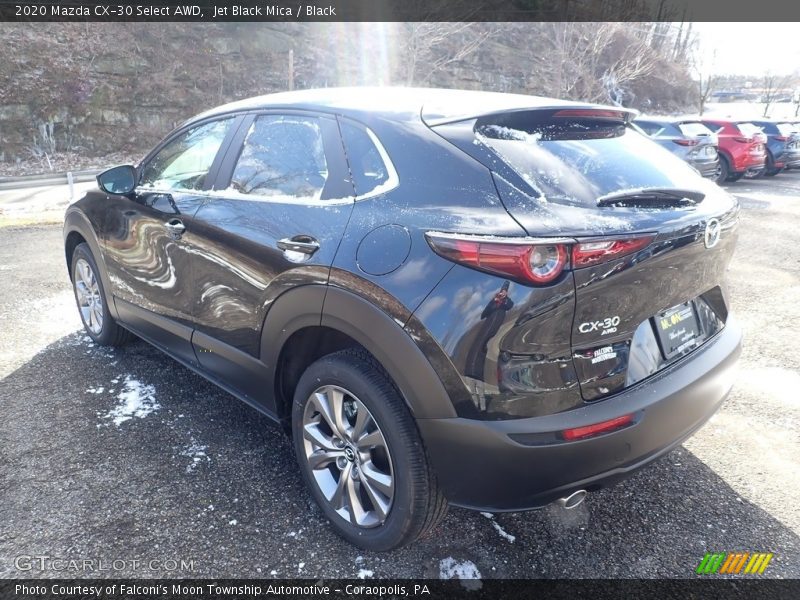 Jet Black Mica / Black 2020 Mazda CX-30 Select AWD