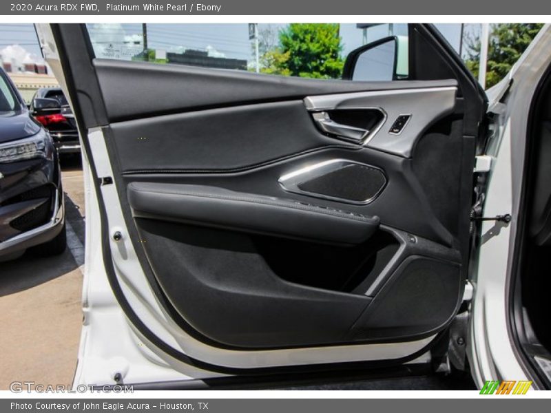 Platinum White Pearl / Ebony 2020 Acura RDX FWD