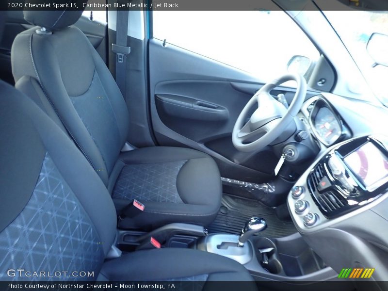 Caribbean Blue Metallic / Jet Black 2020 Chevrolet Spark LS