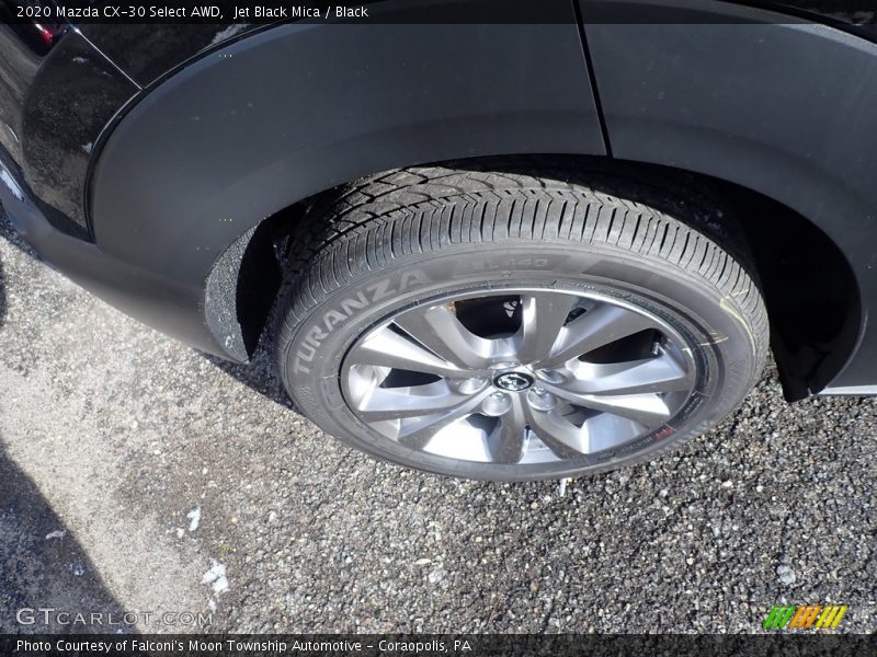 Jet Black Mica / Black 2020 Mazda CX-30 Select AWD