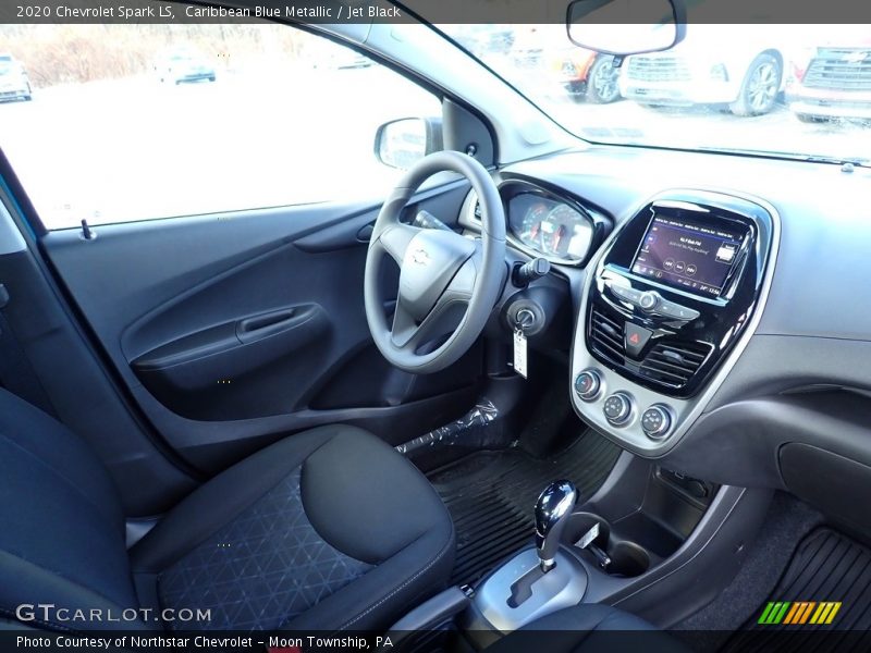 Caribbean Blue Metallic / Jet Black 2020 Chevrolet Spark LS