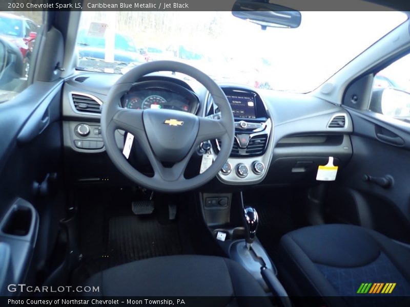 Caribbean Blue Metallic / Jet Black 2020 Chevrolet Spark LS