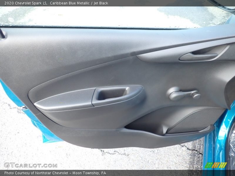 Caribbean Blue Metallic / Jet Black 2020 Chevrolet Spark LS