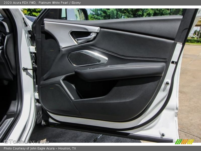 Platinum White Pearl / Ebony 2020 Acura RDX FWD