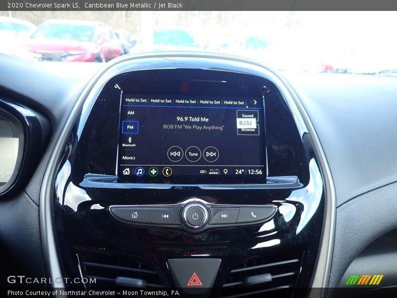 Caribbean Blue Metallic / Jet Black 2020 Chevrolet Spark LS