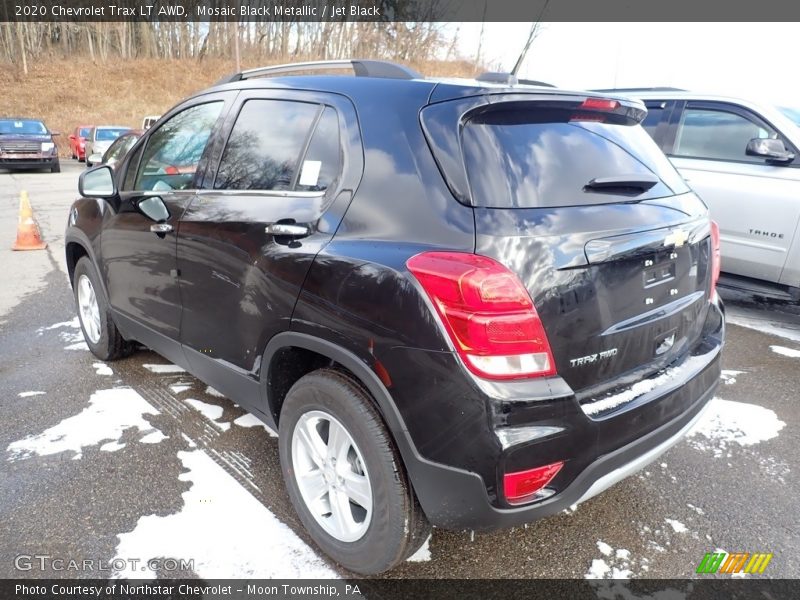 Mosaic Black Metallic / Jet Black 2020 Chevrolet Trax LT AWD