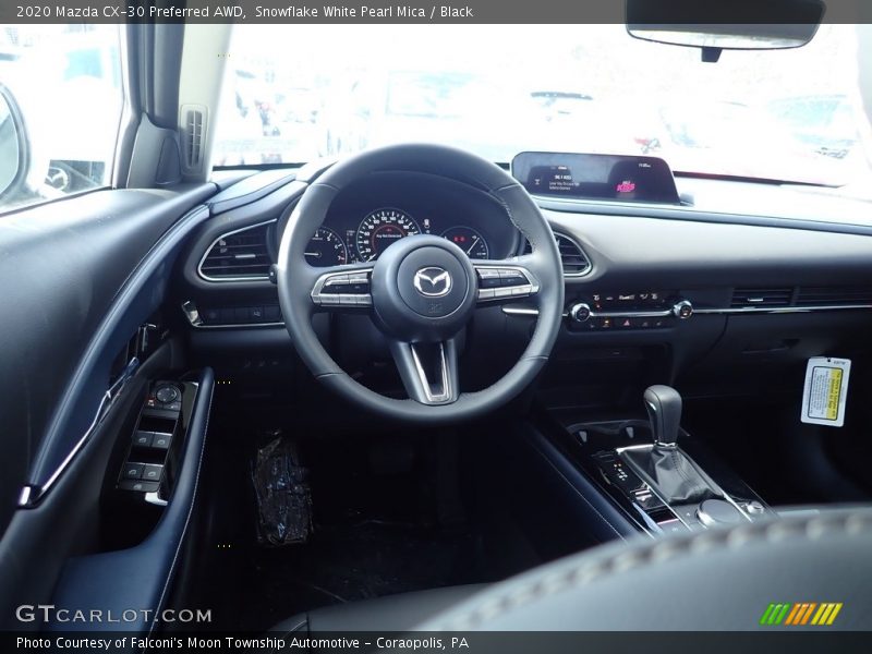 Snowflake White Pearl Mica / Black 2020 Mazda CX-30 Preferred AWD