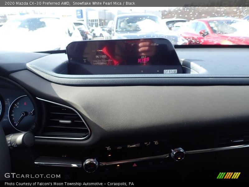 Snowflake White Pearl Mica / Black 2020 Mazda CX-30 Preferred AWD