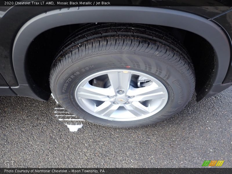 Mosaic Black Metallic / Jet Black 2020 Chevrolet Trax LT AWD