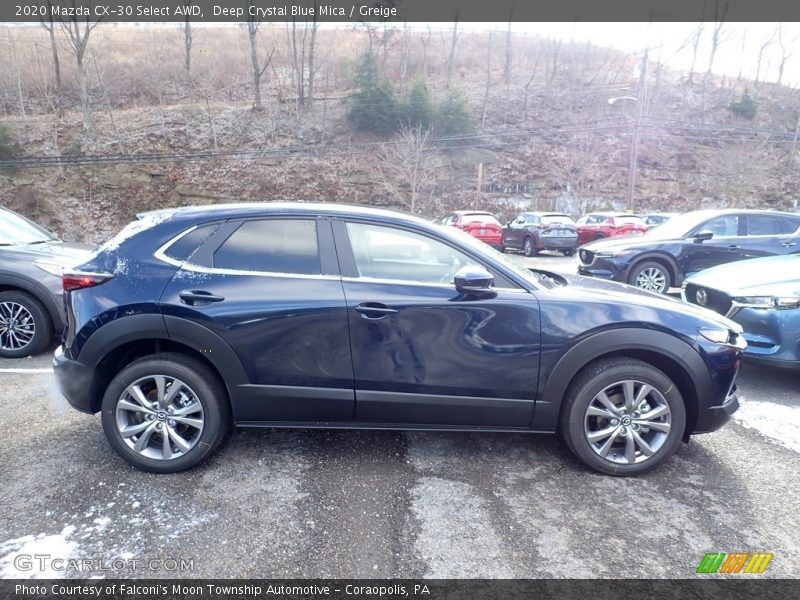  2020 CX-30 Select AWD Deep Crystal Blue Mica