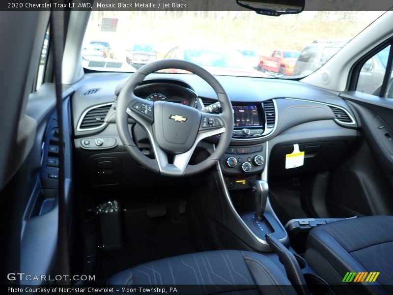 Mosaic Black Metallic / Jet Black 2020 Chevrolet Trax LT AWD