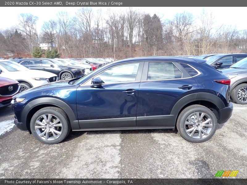  2020 CX-30 Select AWD Deep Crystal Blue Mica