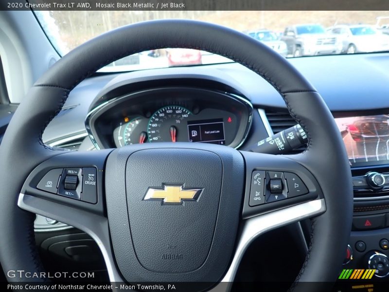 Mosaic Black Metallic / Jet Black 2020 Chevrolet Trax LT AWD