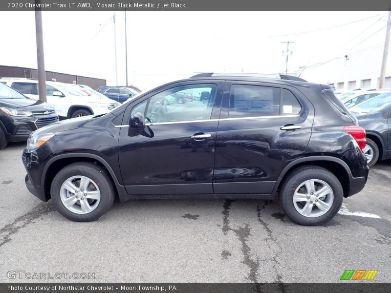 Mosaic Black Metallic / Jet Black 2020 Chevrolet Trax LT AWD