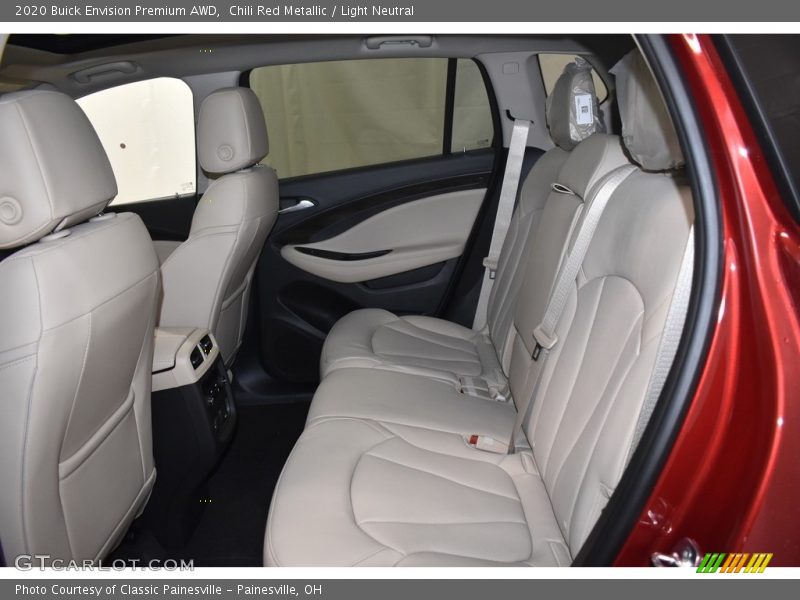 Chili Red Metallic / Light Neutral 2020 Buick Envision Premium AWD