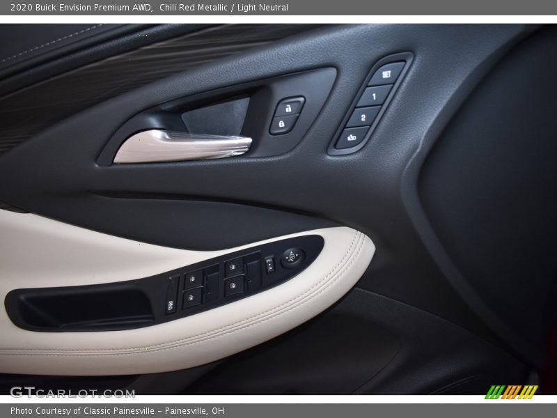Chili Red Metallic / Light Neutral 2020 Buick Envision Premium AWD