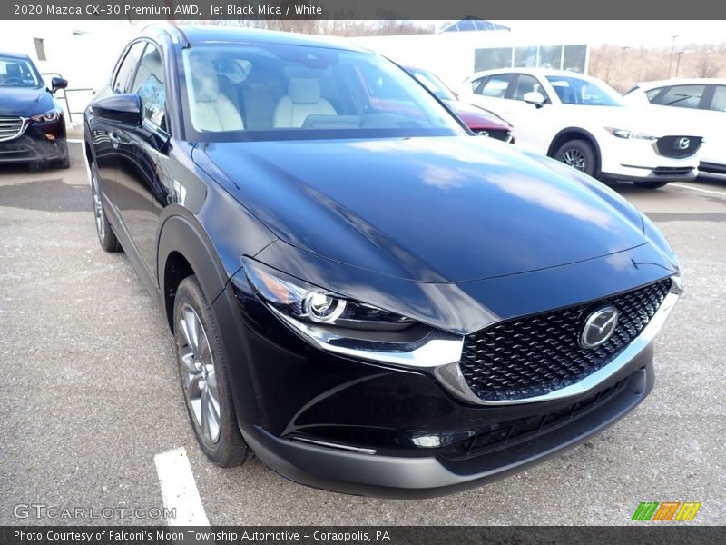 Jet Black Mica / White 2020 Mazda CX-30 Premium AWD