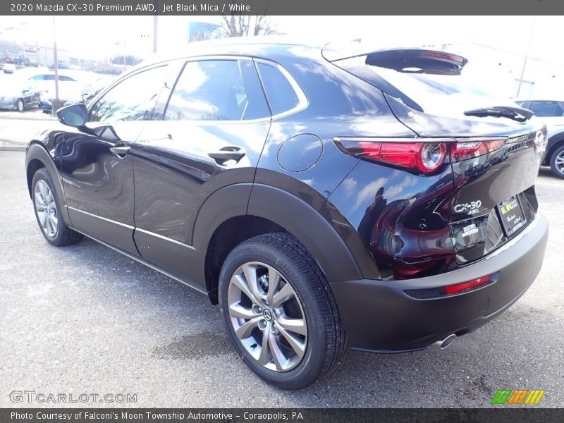 Jet Black Mica / White 2020 Mazda CX-30 Premium AWD