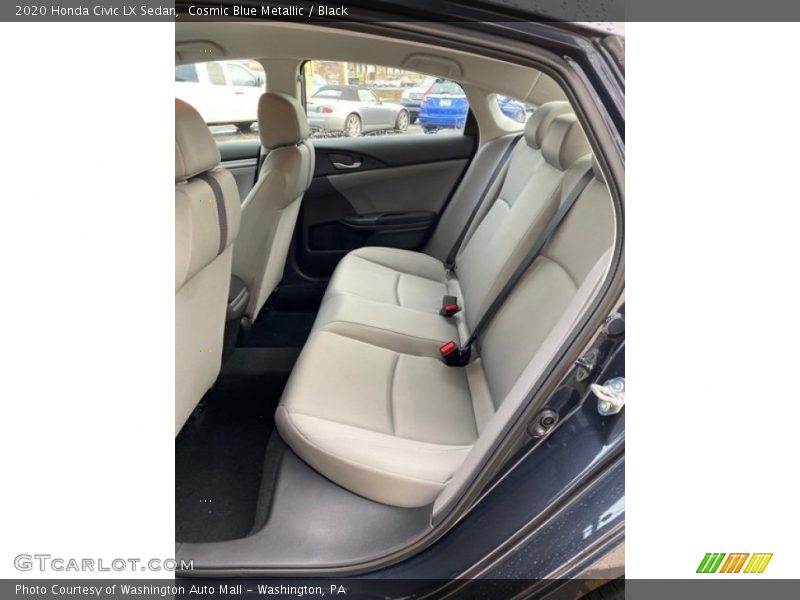 Cosmic Blue Metallic / Black 2020 Honda Civic LX Sedan