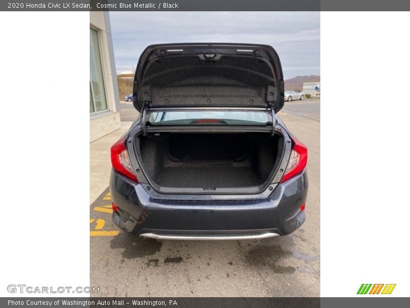 Cosmic Blue Metallic / Black 2020 Honda Civic LX Sedan